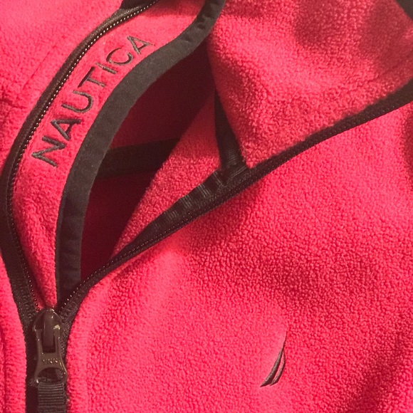 Nautica Pink fleece Jacket - Picture 1 of 5